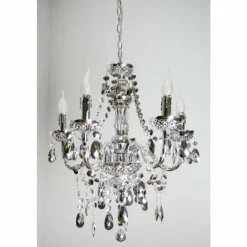 Lustre Reality Transparent, 5 lumières