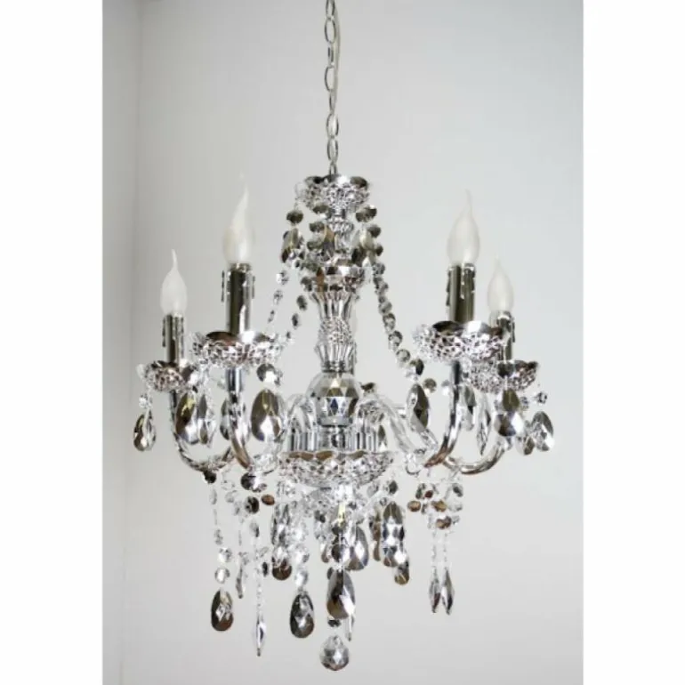 Lustre Reality Transparent, 5 lumières