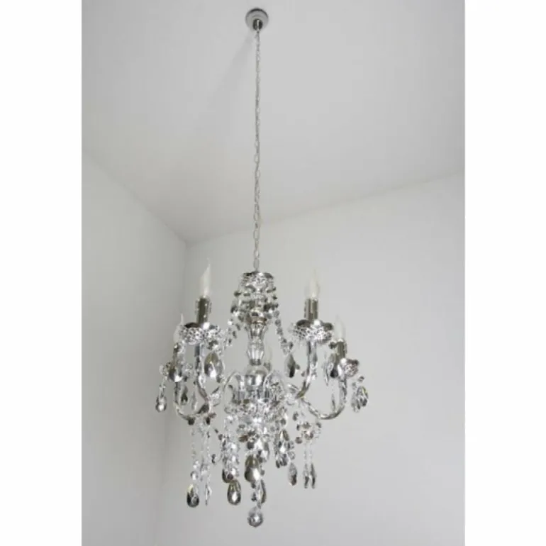 Lustre Reality Transparent, 5 lumières