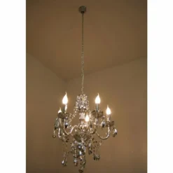 Lustre Reality Transparent, 5 lumières