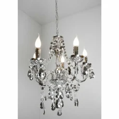 Lustre Reality Transparent, 5 lumières