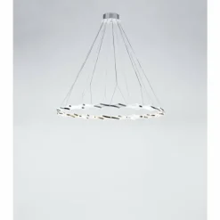 Lustre Serien Lighting ZOOM LED Acier inoxydable, 1 lumière