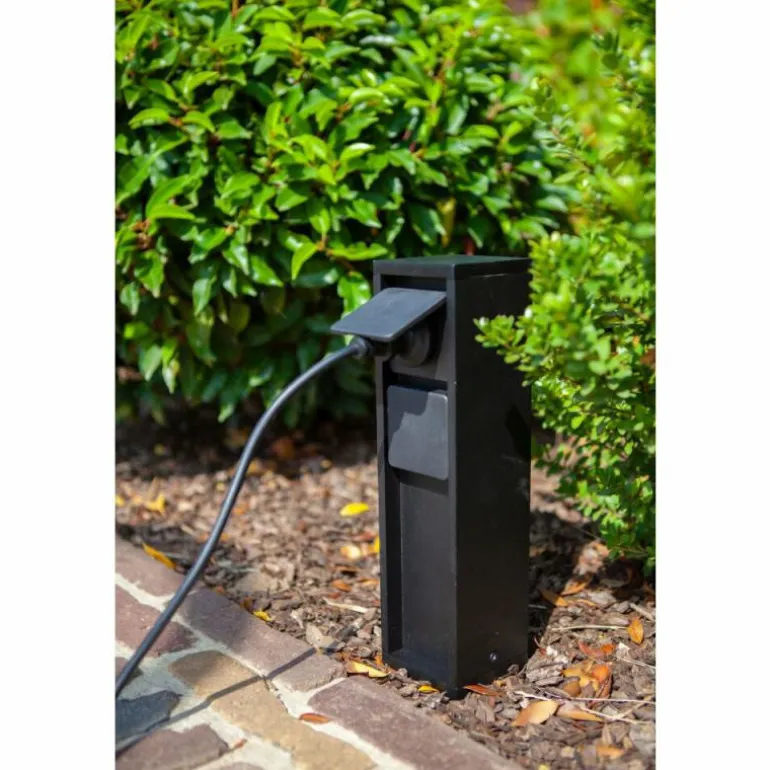 Mains Prises électriques d'extérieur Luminaires Lutec Noir