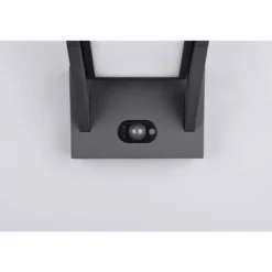 Malawi Applique murale Luminaires Trio LED Anthracite, 1 lumière, Détecteur de mouvement