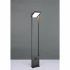 Malawi Lampadaire d'extérieur Luminaires Trio LED Anthracite, 1 lumière, Détecteur de mouvement