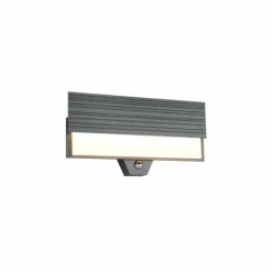 MARIZA Applique murale Luminaires Trio LED Anthracite, 1 lumière, Détecteur de mouvement