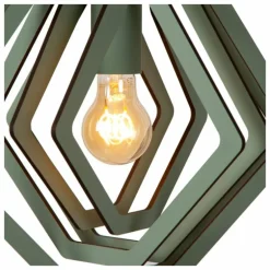 MAURO Suspension Luminaires Lucide Vert, 1 lumière