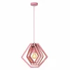 MAURO Suspension Luminaires Lucide Rose, 1 lumière