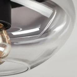 Mertola Plafonnier, Boule lumineuse Clair, Fumé, 1 lumière