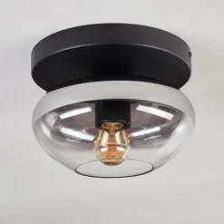 Mertola Plafonnier, Boule lumineuse Clair, Fumé, 1 lumière