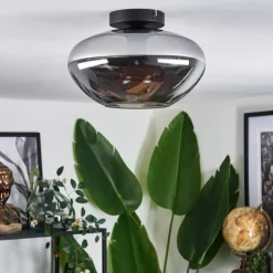 Mertola Plafonnier Fumé, 1 lumière