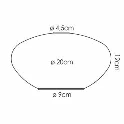 Mertola Verre de rechange Clair, Fumé