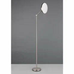 Mondello Lampadaire Luminaires Reality LED Nickel mat, 1 lumière