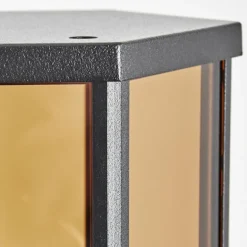 Monfanim Lampe murale d´extérieur Noir, 1 lumière