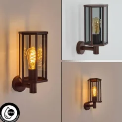 Monfanim Lampe murale d´extérieur Rouille, 1 lumière