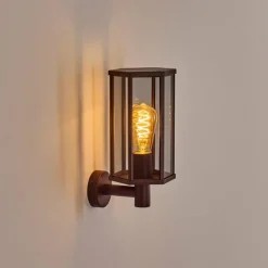 Monfanim Lampe murale d´extérieur Rouille, 1 lumière