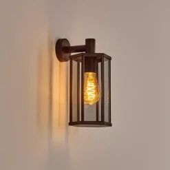 Monfanim Lampe murale d´extérieur Rouille, 1 lumière