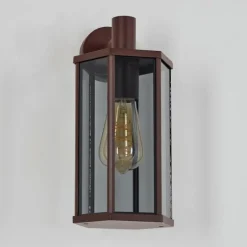 Monfanim Lampe murale d´extérieur Rouille, 1 lumière