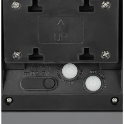 Moro Applique murale Luminaires Reality LED Noir, 1 lumière, Détecteur de mouvement