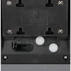 Moro Applique murale Luminaires Reality LED Noir, 1 lumière, Détecteur de mouvement