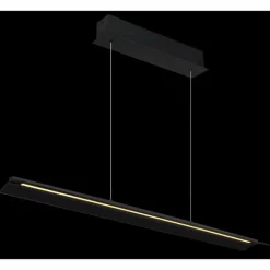 Muriella Suspension Luminaires Globo Lighting LED Noir, 1 lumière