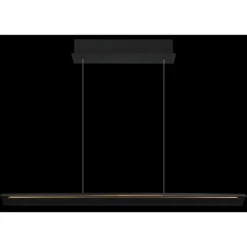 Muriella Suspension Luminaires Globo Lighting LED Noir, 1 lumière