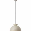 Nalam Suspension Luminaires Brilliant Beige, 1 lumière