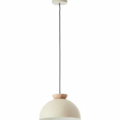 Nalam Suspension Luminaires Brilliant Beige, 1 lumière