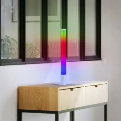 Neele Lampe à poser Luminaires Brilliant LED Blanc, 1 lumière, Télécommandes