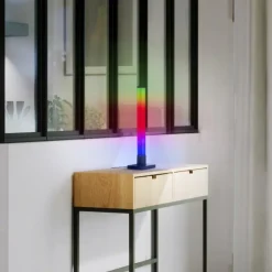 Neele Lampe à poser Luminaires Brilliant LED Noir, 1 lumière, Télécommandes