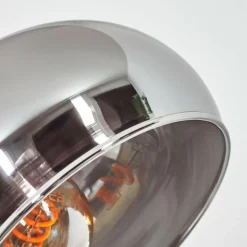 Nikkala Lampadaire Chrome, Noir, 5 lumières