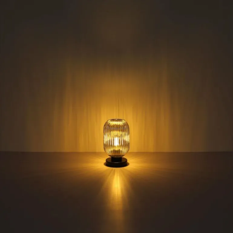 Normy Lampe à poser Luminaires Globo Lighting Noir, 1 lumière