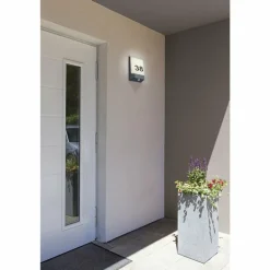 Numéro d'adresse éclairé Trio-Leuchten Kasai LED Anthracite, 1 lumière