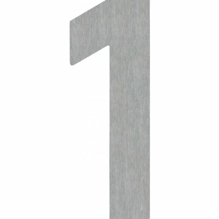 Numéros de maison 1 Albert 921 Acier inoxydable