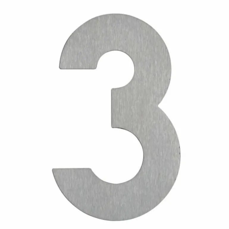 Numéros de maison 3 Albert 923 Acier inoxydable