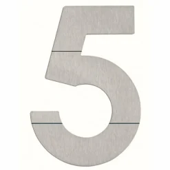 Numéros de maison 5 Albert 925 Acier inoxydable