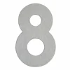 Numéros de maison 8 Albert 928 Acier inoxydable