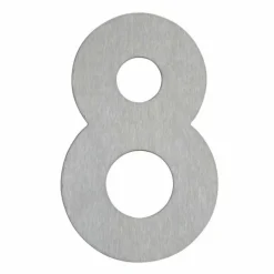 Numéros de maison 8 Albert 928 Acier inoxydable