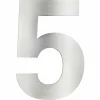 Numéros de maison LCD 5 Acier inoxydable