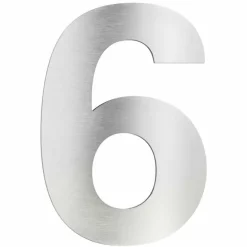 Numéros de maison LCD 6 Acier inoxydable