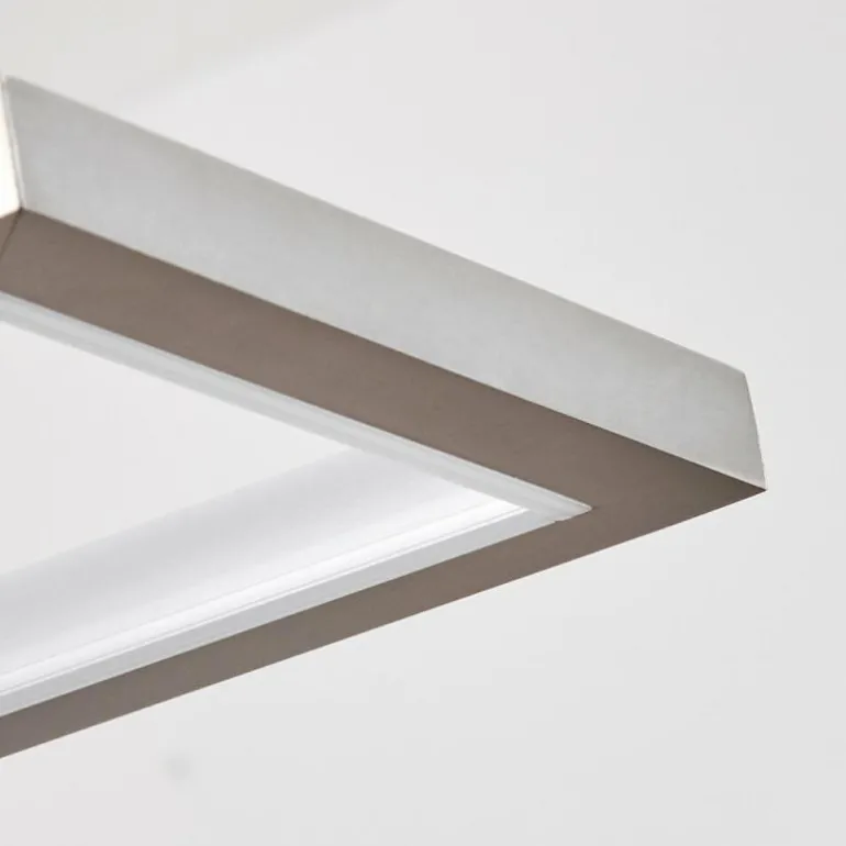 Odeon Suspension, Suspension LED Argenté, 3 lumières