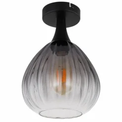 Olsen Plafonnier Luminaires Globo Lighting Noir, 1 lumière