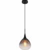 Olsen Suspension Luminaires Globo Lighting Noir, 1 lumière