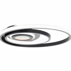 Opame Plafonnier Luminaires Brilliant LED Noir, 1 lumière, Télécommandes