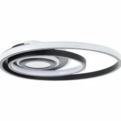 Opame Plafonnier Luminaires Brilliant LED Noir, 1 lumière, Télécommandes