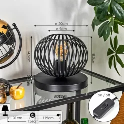 Oravi Lampe à poser Noir, 1 lumière