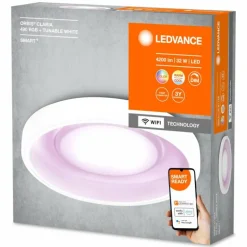 ORBIS Applique murale / Plafonnier Luminaires Ledvance LED Blanc, 1 lumière, Changeur de couleurs