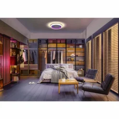 ORBIS Applique murale / Plafonnier Luminaires Ledvance LED Blanc, 1 lumière, Changeur de couleurs