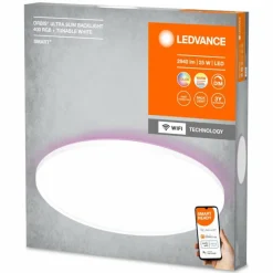 ORBIS Applique murale / Plafonnier Luminaires Ledvance LED Blanc, 1 lumière, Changeur de couleurs