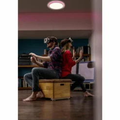 ORBIS Applique murale / Plafonnier Luminaires Ledvance LED Noir, 1 lumière, Changeur de couleurs